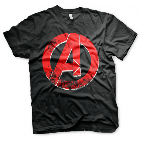 T-Shirt The Avengers Endgame Distressed A Logo 