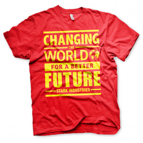 T-Shirt Avengers Stark Industries Changing World for a better future