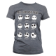 T-shirt The Nightmare Before Christmas Have a Good Night Fright Girly Tee Donna