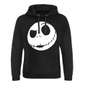 Felpa con cappuccio Nightmare Before Christmas Jack Skellington face Hoodie Uomo