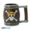 Tazza in ceramica Barile One Piece Pirate Barrel 3D Mug ABYstyle