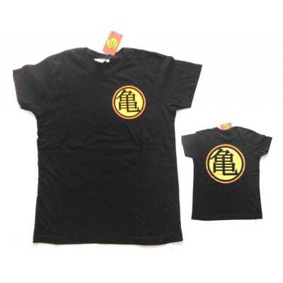 T-shirt Dragon Ball Z Kame Symbol maglia black Uomo