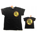 T-shirt Dragon Ball Z Kame House logo maglia black Child ufficiale Comic Studio