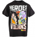 T-shirt Dragon Ball Z Heroes vs Villains maglia Child bambino ufficiale Bioworld