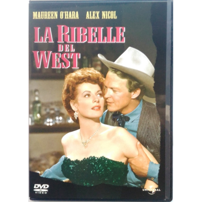 Dvd La Ribelle del West con Maureen O'Hara 1952