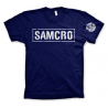 T-shirt Sons Of Anarchy - SAMCRO Distressed maglia Uomo Hybris