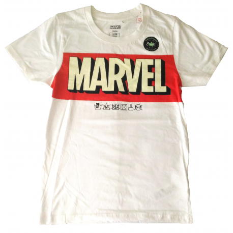 T-shirt Marvel Comics Glow in the Dark logo maglia child ufficiale Cerdà