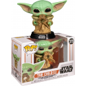 Star Wars Mandalorian The Child Baby Yoda with Frog Pop! Funko vinyl figure 379