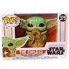 Star Wars Mandalorian The Child Baby Yoda with Frog Pop! Funko