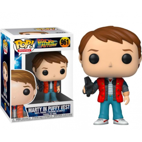 Back to the Future Marty McFly in Puffy Vest Pop! Funko
