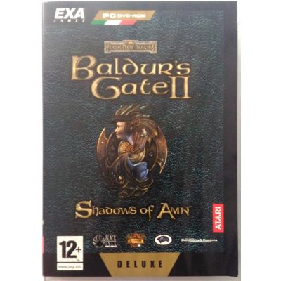 Gioco Pc Baldur's Gate II 2 Shadows of Amn - Deluxe Atari 2000 Usato