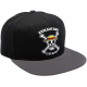 Cappello One Piece Luffy Skull Logo Black & Grey Cap Hat ABYstyle