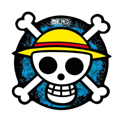 Mouse Pad One Piece Straw Hat crew Skull map 21x21 cm ABYstyle