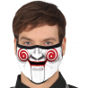 Mascherina Halloween Silence of the Lambs Hannibal Lecter reusable mask 3 layers