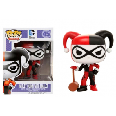 DC Comics Batman Harley Quinn with Mallet Pop! Funko heroes vinyl figure n° 45