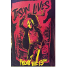 T-shirt Friday the 13th Jason Lives Axe Chop maglia Uomo ufficiale