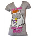 T-shirt Gufo Tootsie Owl ufficiale donna