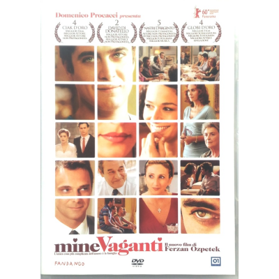Dvd Mine Vaganti di Ferzan Ozpetek 2010 Usato