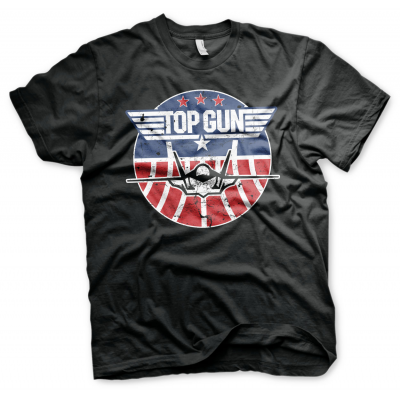 T-shirt Top Gun -Tomcat maglia Black Uomo ufficiale by Hybris