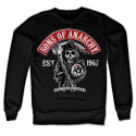 Felpa Sons of Anarchy Redwood Original Red Patch Sweatshirt maglione Hybris