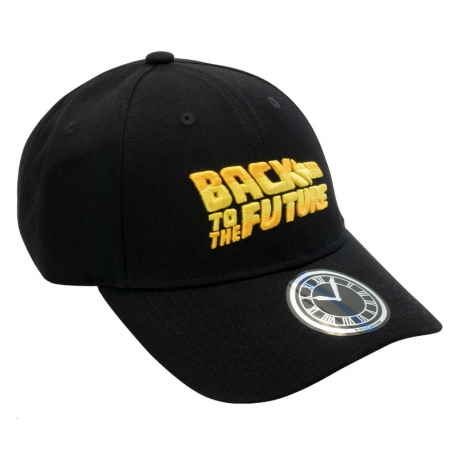 Cappello Back To The Future yellow embroidered logo Cap Hat ufficiale ABYstyle