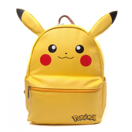Zaino Pokémon Pikachu Ladies yellow backpack with ears 30cm Difuzed
