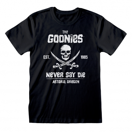 T-Shirt The Goonies Never Say Die Est. 1985 maglia Uomo ufficiale