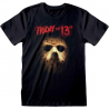T-shirt Friday The 13th Jason Voorhees shadow Venerdì 13 maglia Uomo ufficiale