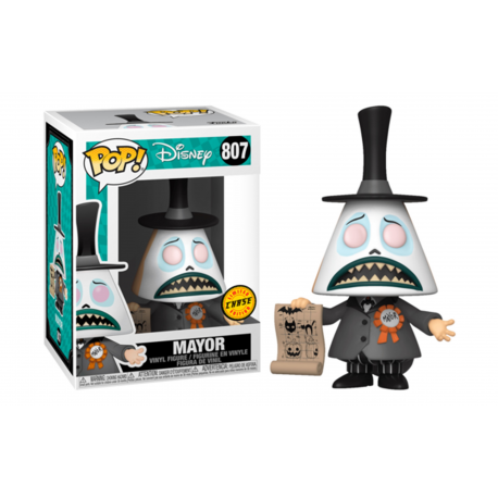 Nightmare Before Christmas Mayor Chase Limited ed. Pop! Funko vinyl figure 807
