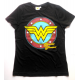 T-shirt DC Comics Wonder Woman Original Logo superhero maglia Donna ufficiale