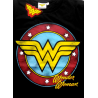 T-shirt DC Comics Wonder Woman Original Logo superhero maglia Donna ufficiale