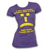 T-shirt Big Bang Theory Faccina triste maglia donna ufficiale
