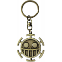 Portachiavi One Piece Trafalgar Law metal Keychain 4cm ABYstyle
