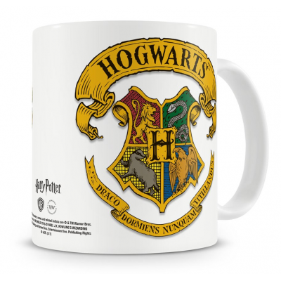 Tazza in ceramica Harry Potter Hogwarts Crest Coffee Mug 284 ml Hybris