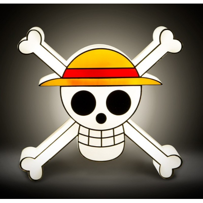 Lampada portatile One Piece Luffy Straw Hat Skull portable lamp 20 cm ABYstyle