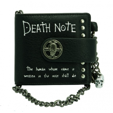 Portafoglio Death Note & Ryuk Premium Wallet with chain ABYstyle