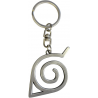 Portachiavi Naruto Shippuden Konoha logo 3D metal Keychain 5cm ABYstyle