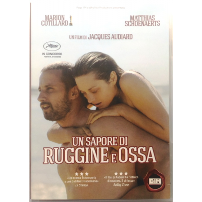 Dvd Un sapore di ruggine e ossa di Jacques Audiard 2012 Usato