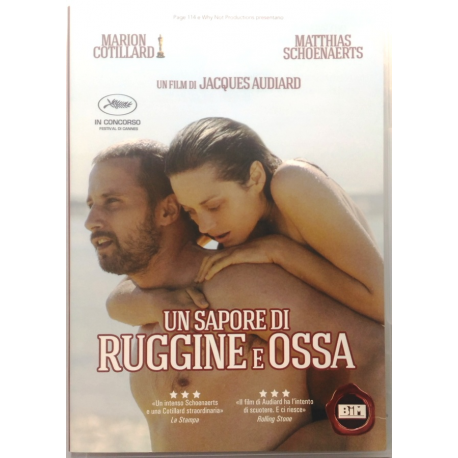 Dvd Un sapore di ruggine e ossa di Jacques Audiard 2012 Usato