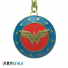 Portachiavi DC Comics Wonder Woman Shield 3D metal Keychain 4cm ABYstyle