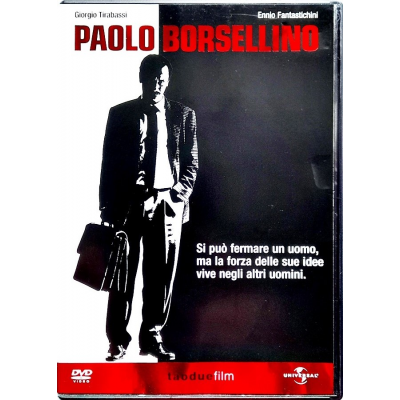 Dvd Paolo Borsellino di Gianluca Maria Tavarelli 2004 Usato