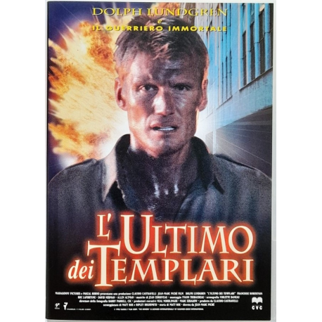 Dvd L'Ultimo dei Templari con Dolph Lundgren 1998 Usato