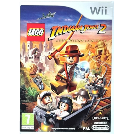 Gioco Nintendo Wii Lego Indiana Jones 2 [ed. ITA 2009] Usato