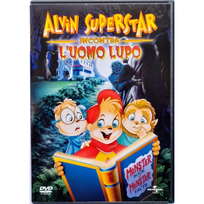 Dvd Alvin Superstar incontra l'uomo lupo - animazione 2000 Usato