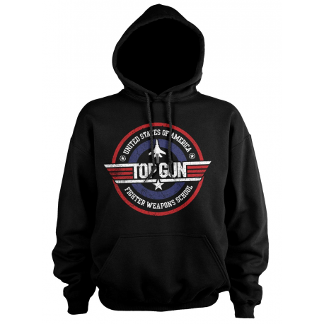 Felpa con cappuccio Top Gun - Fighter Weapons School Hoodie Uomo Hybris