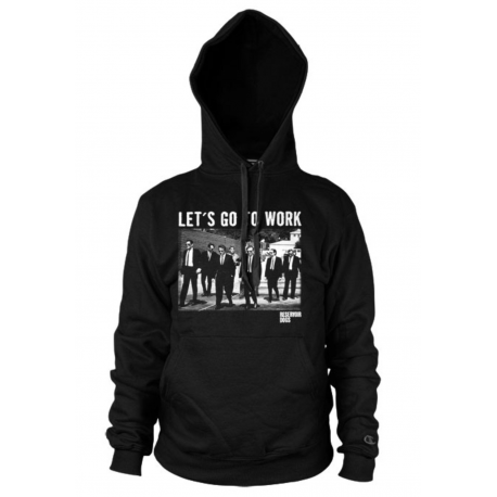 Felpa con cappuccio Le Iene - Reservoir Dogs Let's Go To Work Hoodie Uomo Hybris
