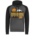 Felpa con cappuccio Stranger Things Hawkins '85 Vintage Baseball Hoodie Hybris