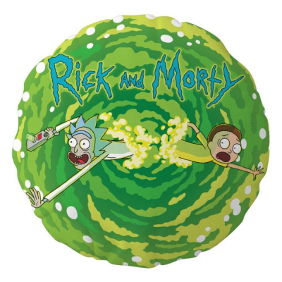 Cuscino Rick and Morty Portal logo cushion 40cm SD Toys