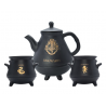 Set Teiera Harry Potter Teapot with 2 Hogwarts potion cauldrons 3D Mugs ABYstyle