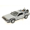 Delorean Time Machine Back To The Future II 1:24 Diecast Metal Model Welly